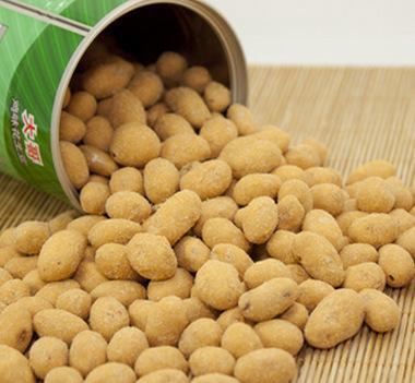 经营部提供的泰国港式大哥花生豆鸡味230g*24罐/箱进口食品批发产品
